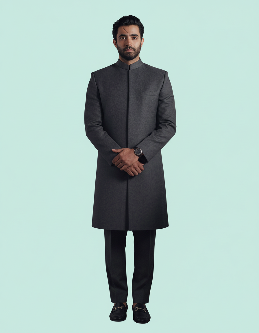 Tropical Suiting Dark Grey