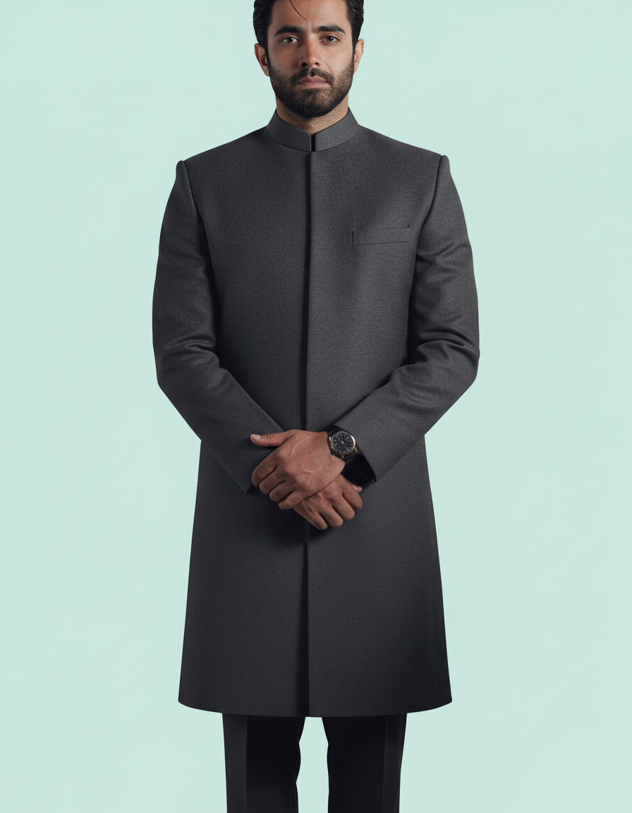Tropical Suiting Dark Grey