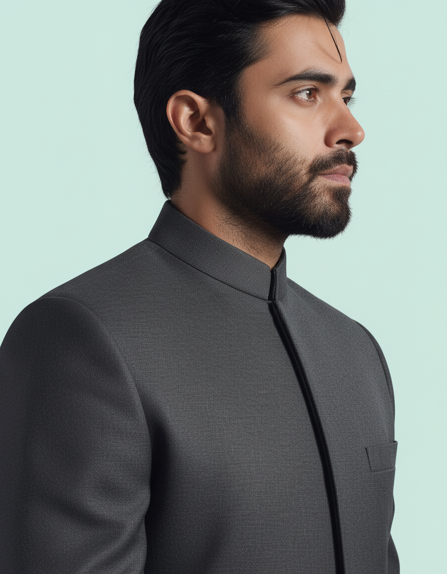 Tropical Suiting Dark Grey