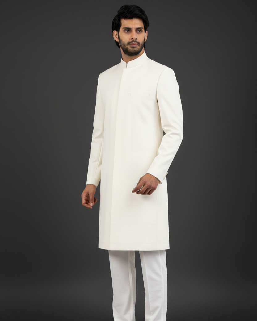 Tropical Suiting Off White