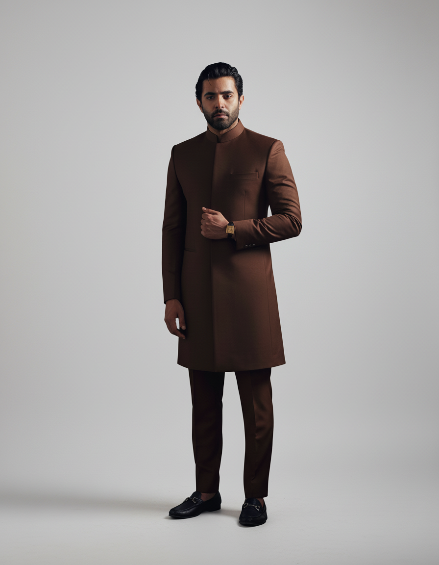 Tropical Suiting Chocolate