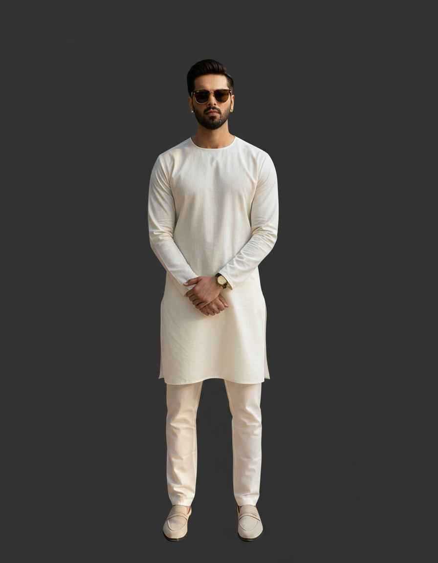 Wash & Wear Off White
