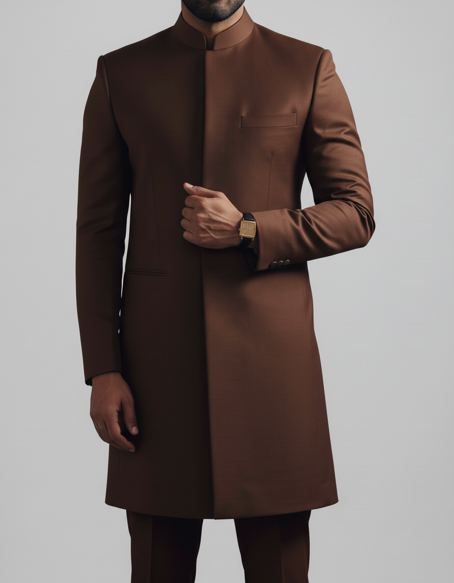 Tropical Suiting Chocolate