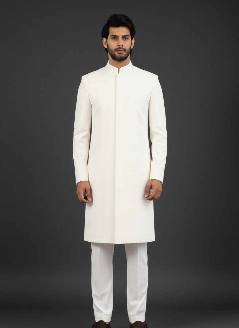 Tropical Suiting Off White
