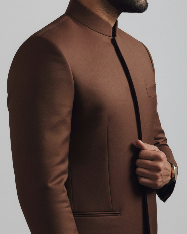Tropical Suiting Chocolate