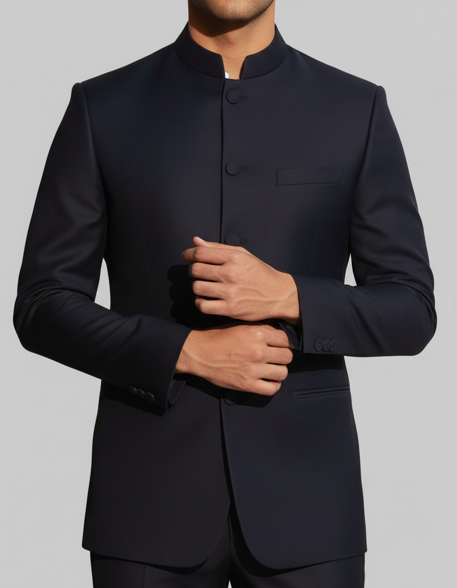 Tropical Suiting Navy Blue