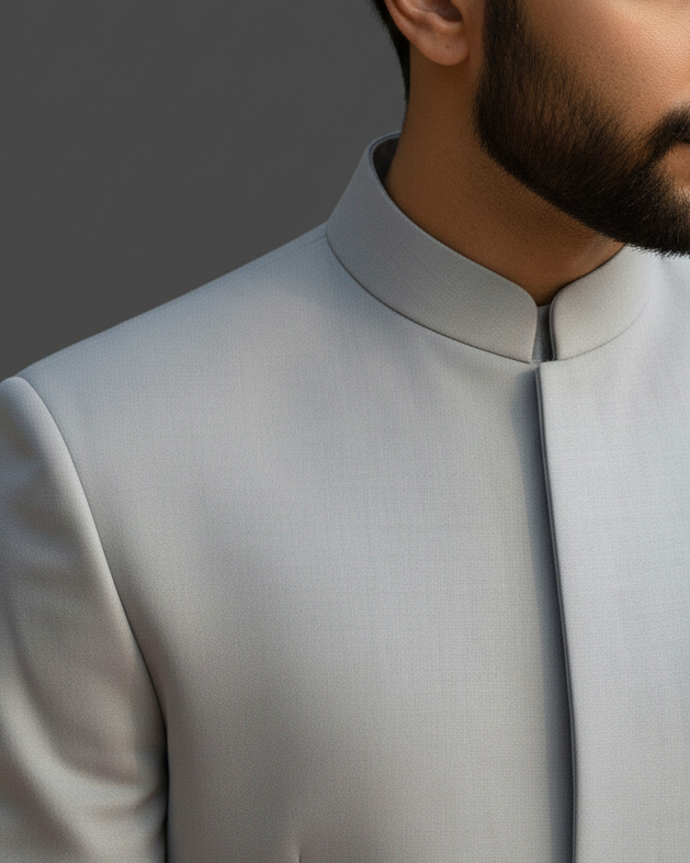 Tropical Suiting Light Grey