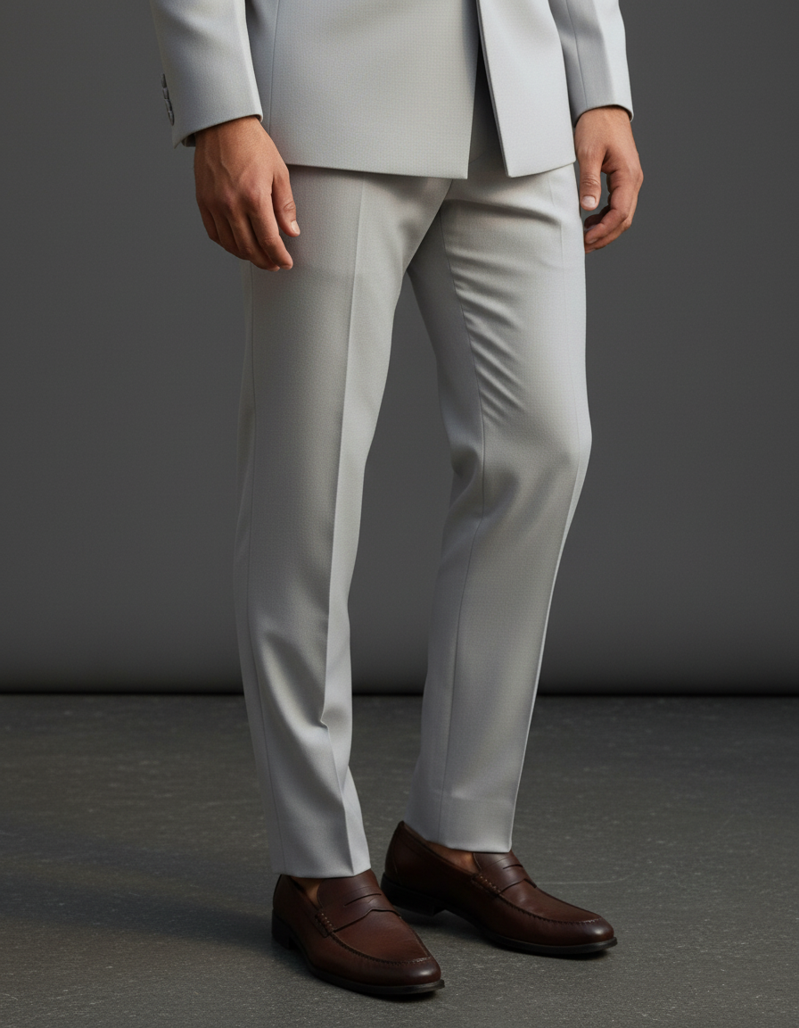 Tropical Suiting Light Grey