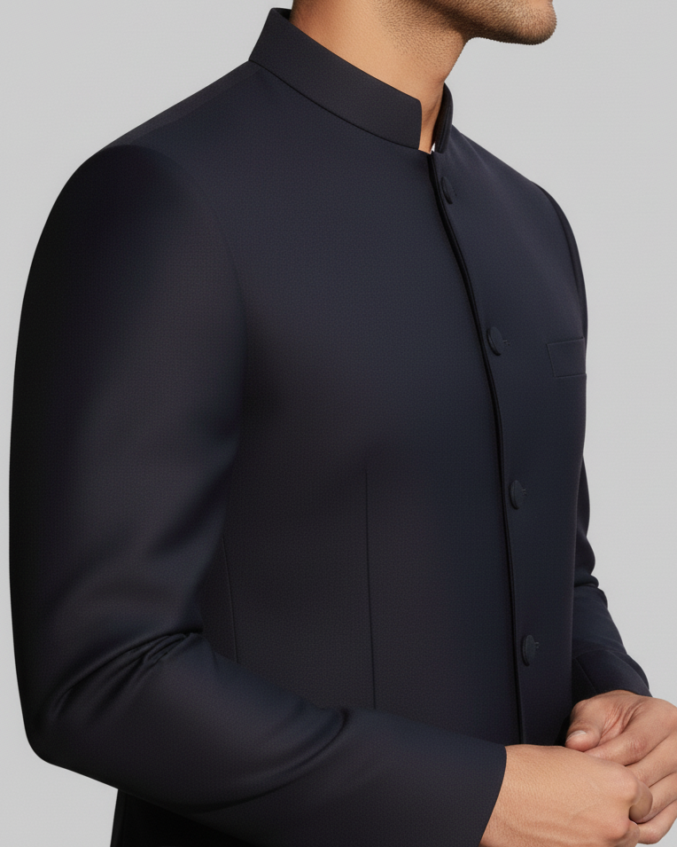 Tropical Suiting Navy Blue
