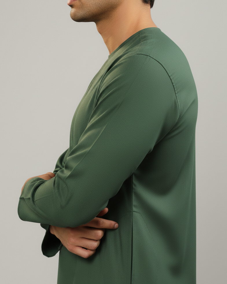 Wash & Wear Seaweed Green