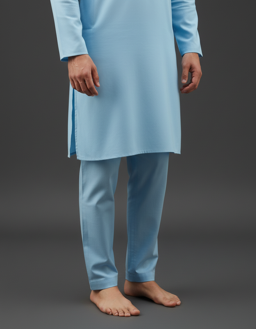 Premium Cotton Sky Blue