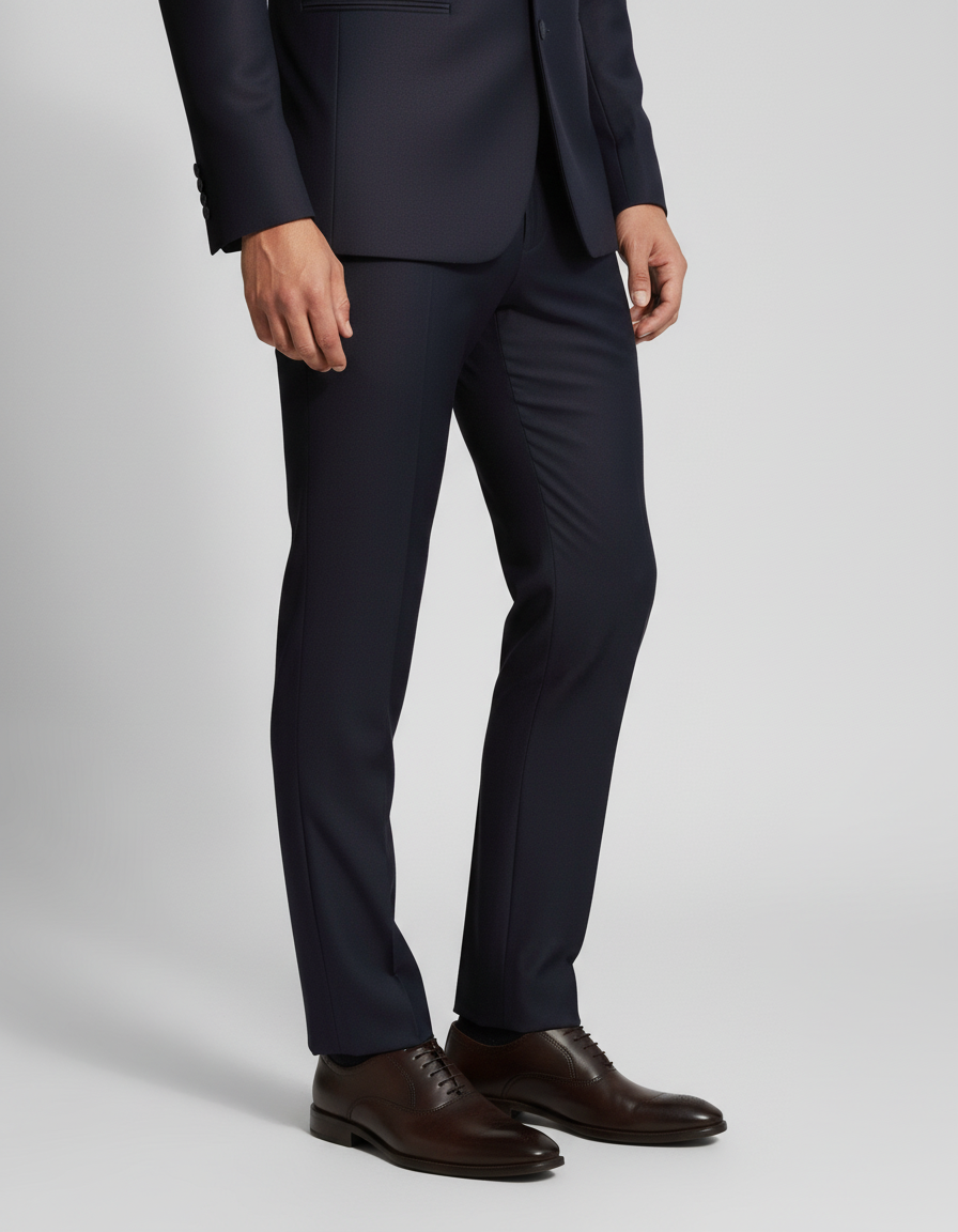 Tropical Suiting Navy Blue