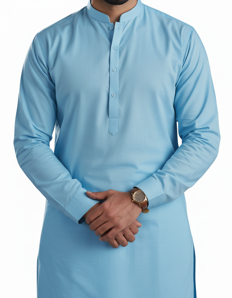 Wash & Wear Sky Blue