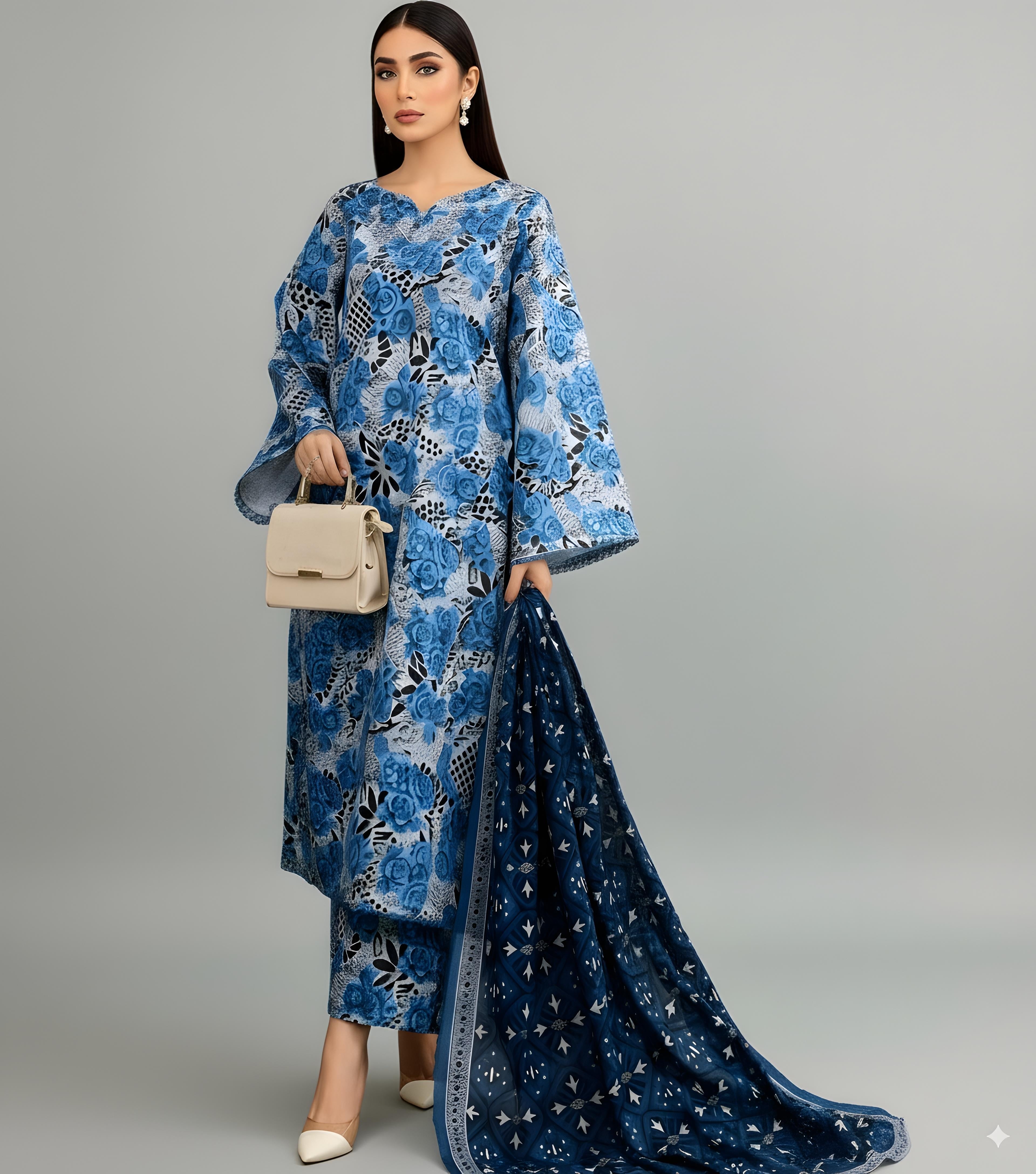 3 Piece Blue Suit